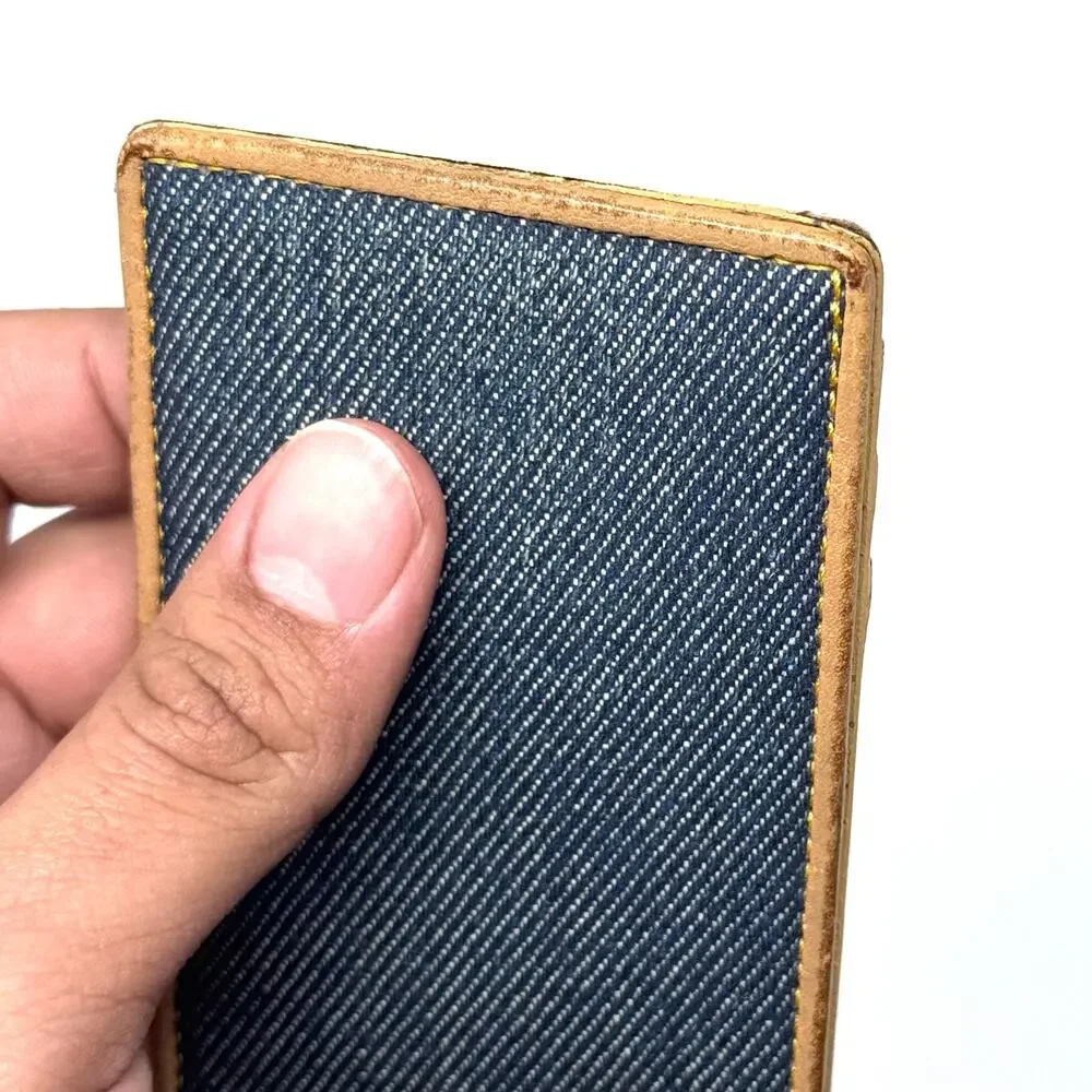 Dior Denim Cardholder Wallet